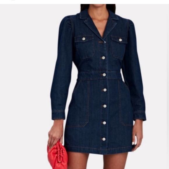 Rails Dresses & Skirts - Rails Lisette button down long sleeve denim shirtdress NEW Size Small
